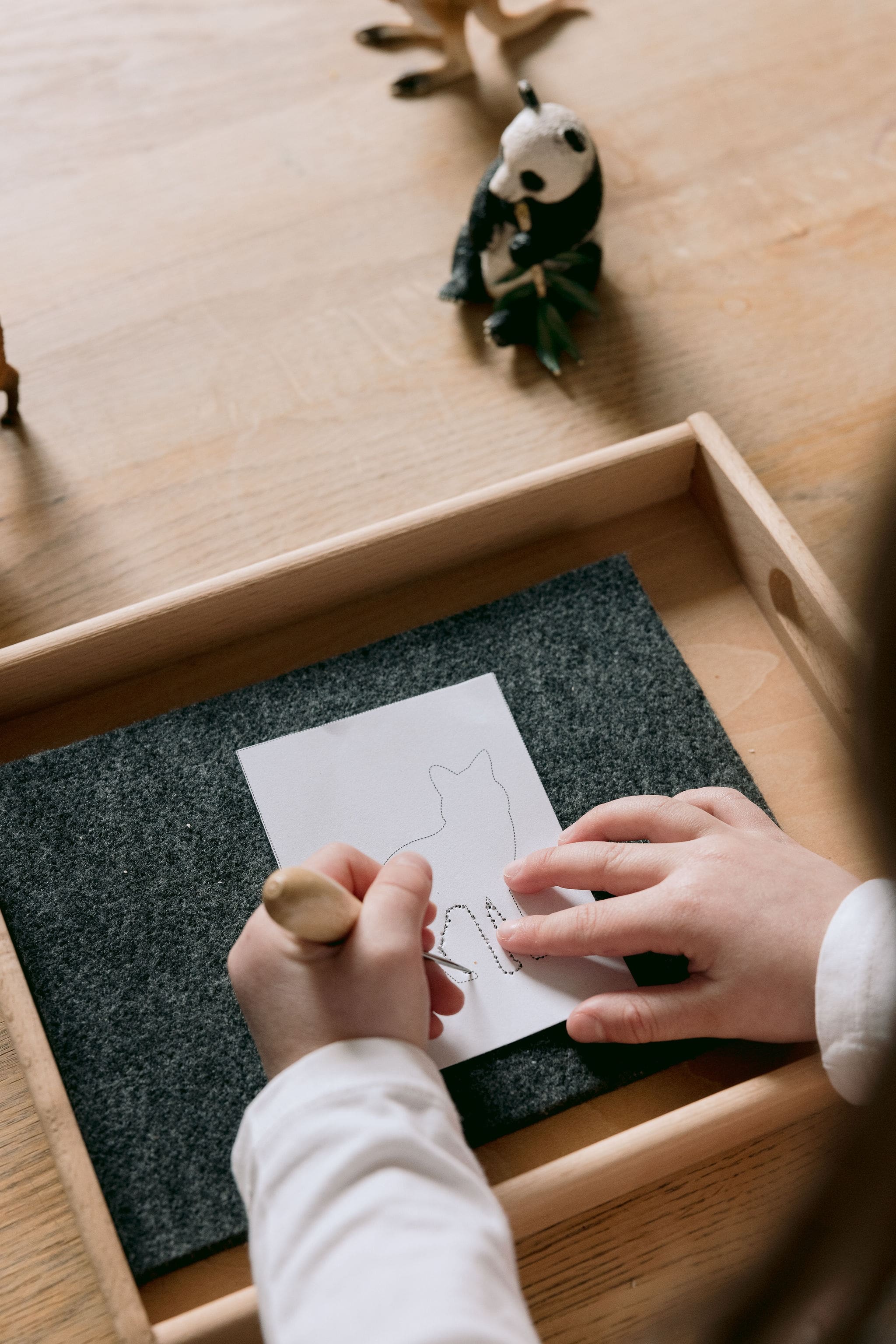 jeu montessori maison diy enfant