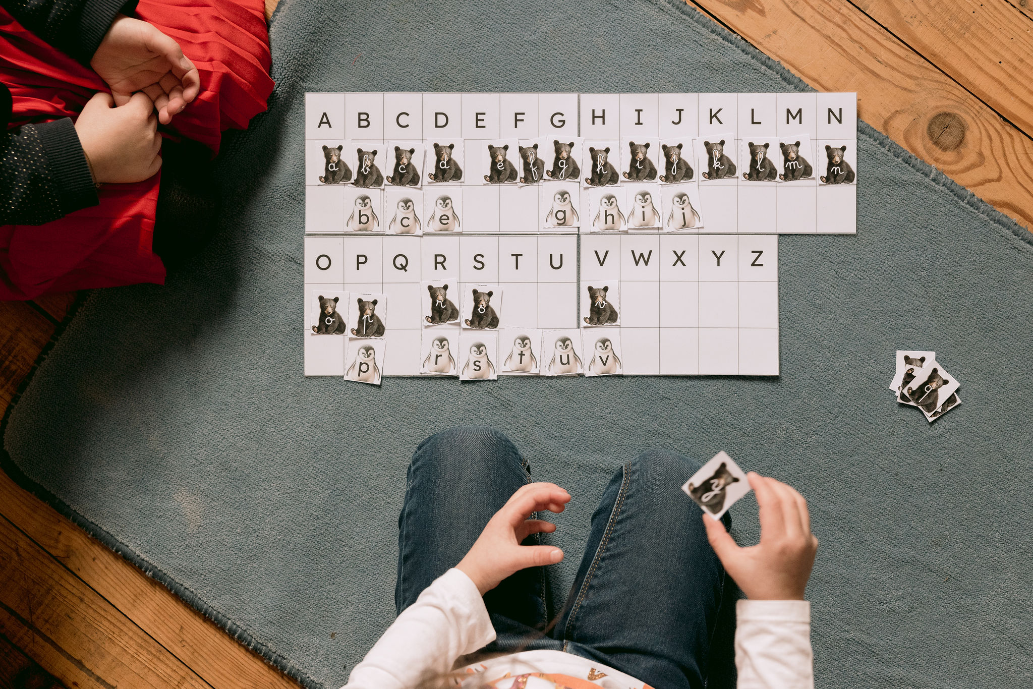 Jeu Montessori Maison animaux à imprimer