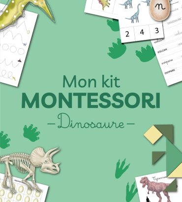 activite montessori pour enfants theme dinosaure