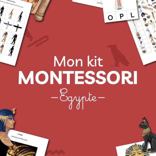 activite montessori pour enfants theme egypte