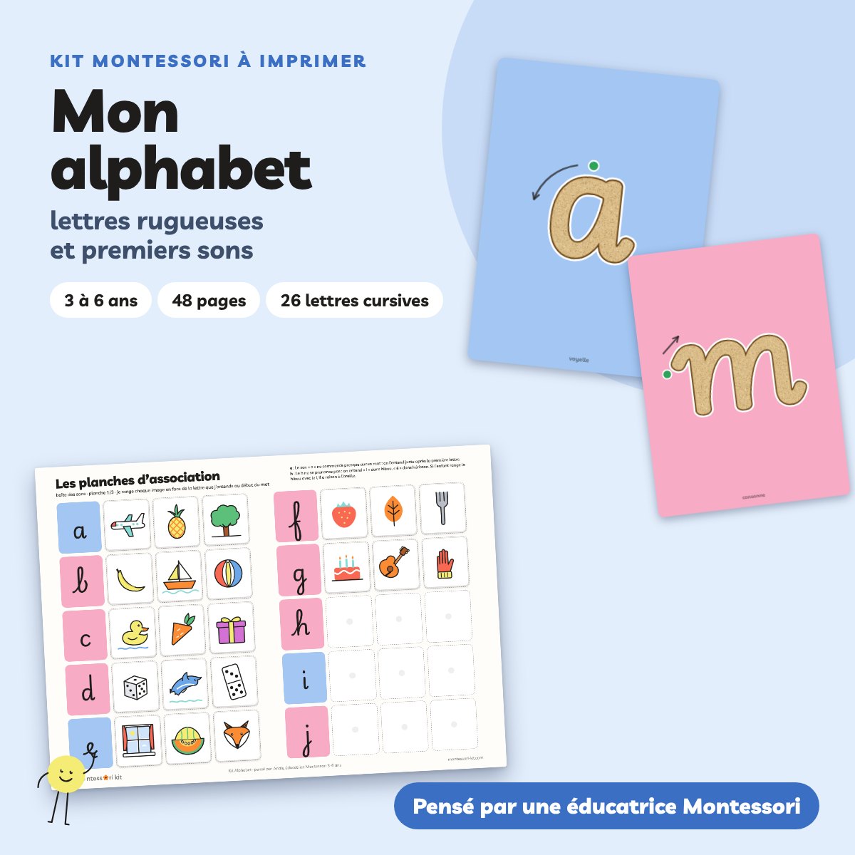 Mon kit Montessori Alphabet – Image 2