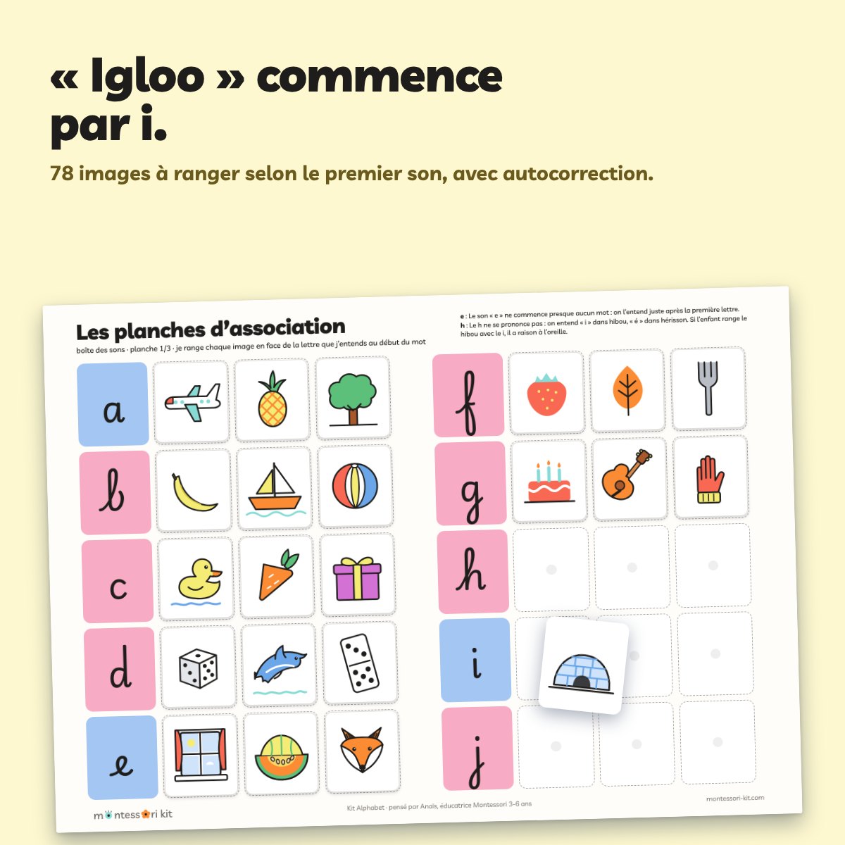 Mon kit Montessori Alphabet – Image 4