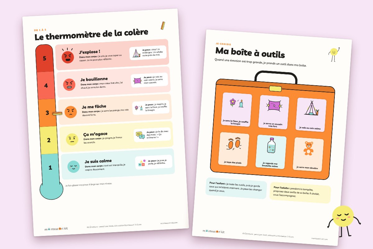Montessori en classe à imprimer