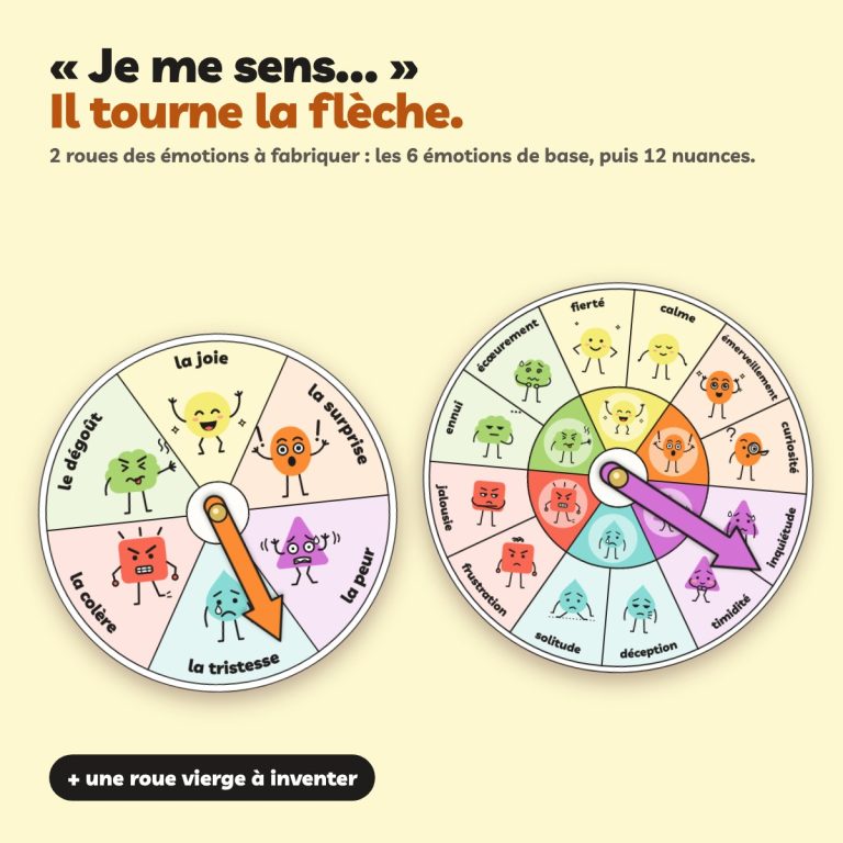 Mon kit Montessori Émotions à imprimer