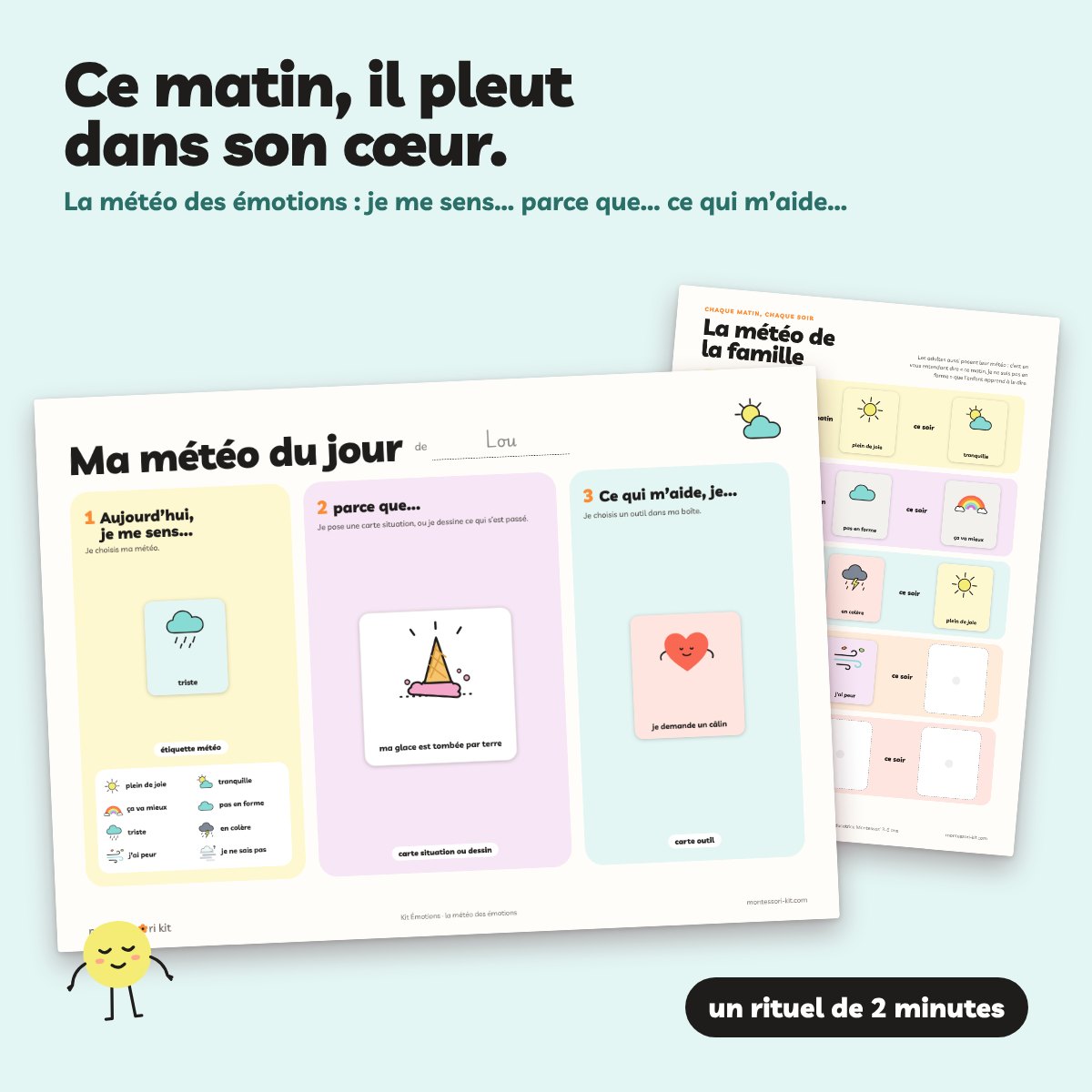 Mon kit Montessori Émotions – Image 4