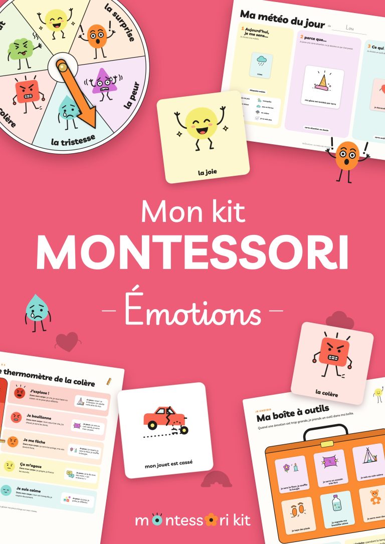 Mon kit Montessori Émotions