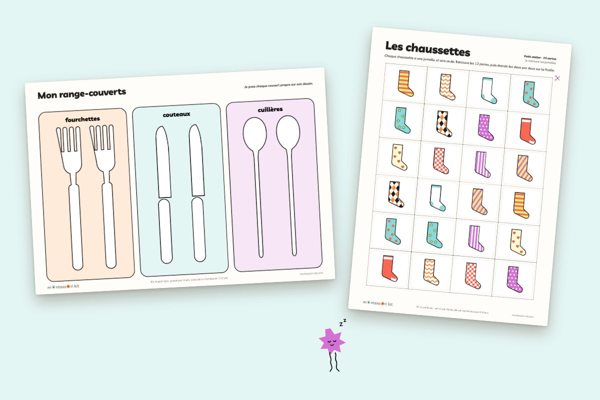 montessori kit routine