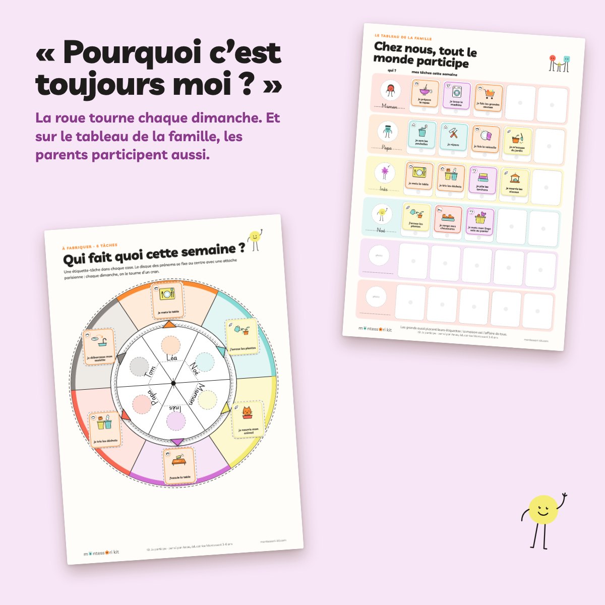 Mon kit Montessori Je participe à la maison – Image 5