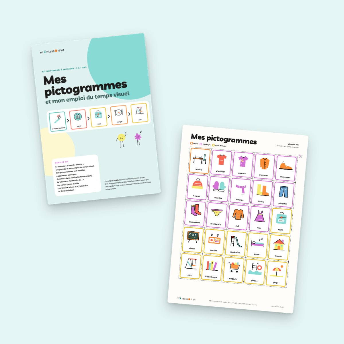 montessori enfant routine