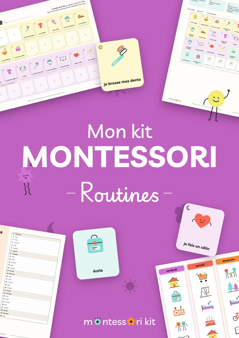 Mon kit Montessori Routines